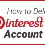 how to delete your Pinterest account