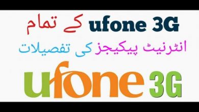 Ufone 3G Packages