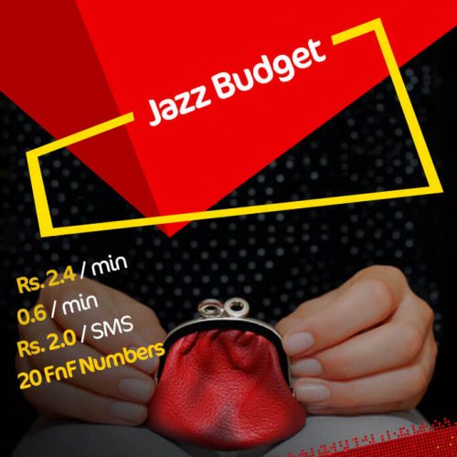 Jazz Budget Package Plan – Tariff & Conversion