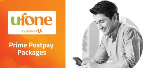 Ufone Prime Postpay Packages 2018