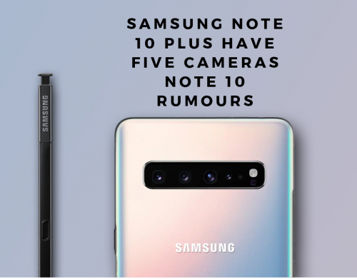 samsung note 10 rumours