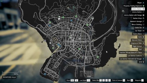 GTA 5 map