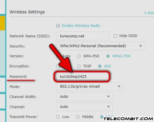 Tip 2. Determine The Key To Wi-Fi Network