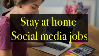 Photo of Stay at home social media jobs