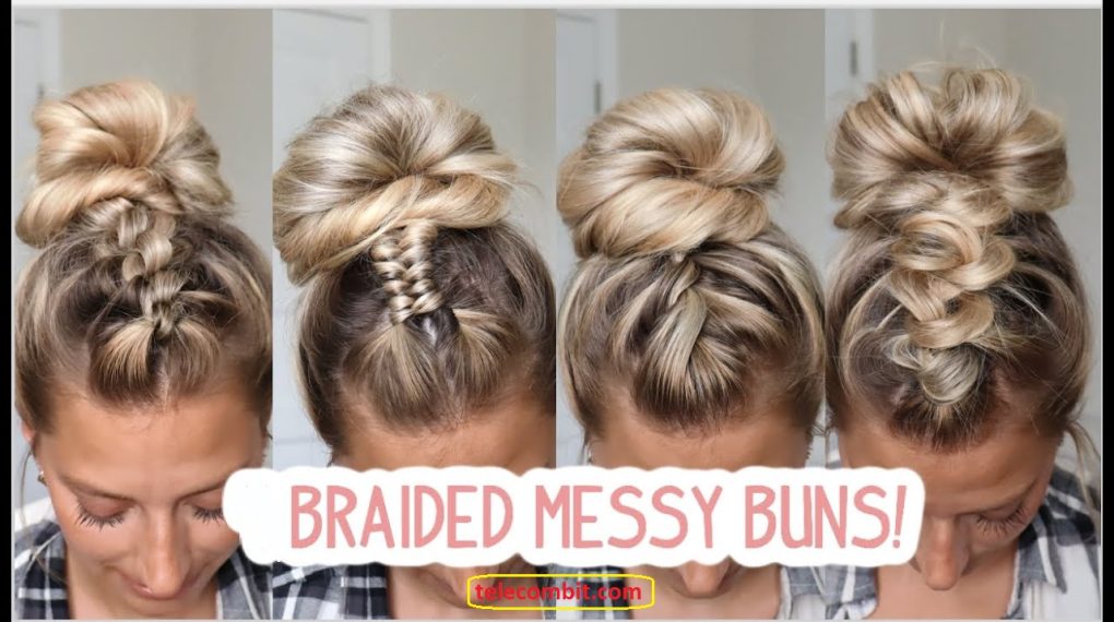 Braid a Messy Bun Best Designs For Long Hair - You Look Unique