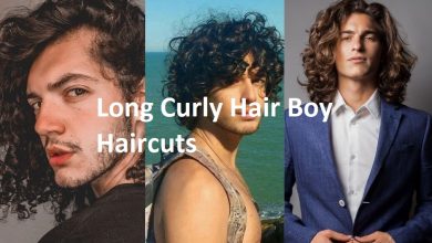Photo of Long Curly Hair Boy Haircuts