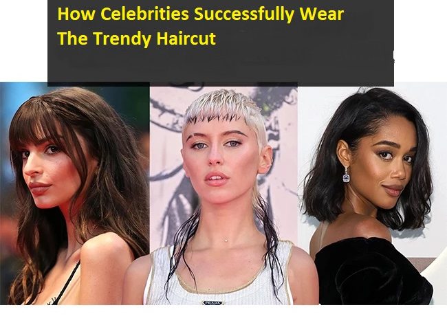 How Celebrities Successfully Wear The Trendy Haircut