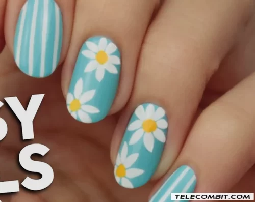Daisy Art Nails Nail Art Ideas That Are Trendy In 2022 (Suitable For All Ages)