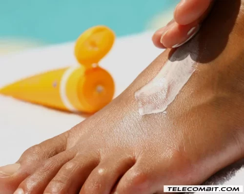 Remember your sunscreen Tips For Fabulous Summer Feet