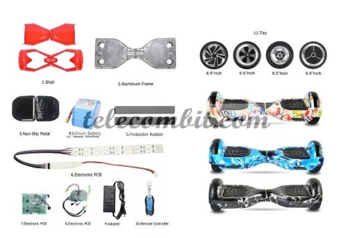 What Kinds of Hoverboard Parts Are Available?