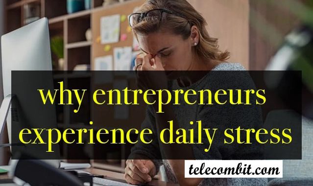 Why Entrepreneurs Experience Daily Stress