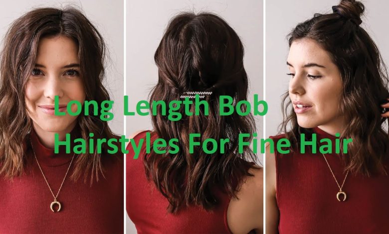 Long Length Bob Hairstyles For Fine Hair