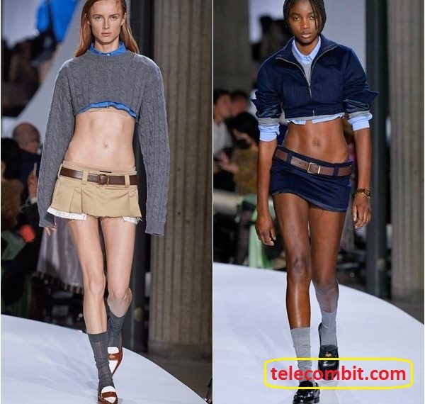  LOW-RISE SKIRT Summer Mini Skirts Trend Throughout Autumn 2023