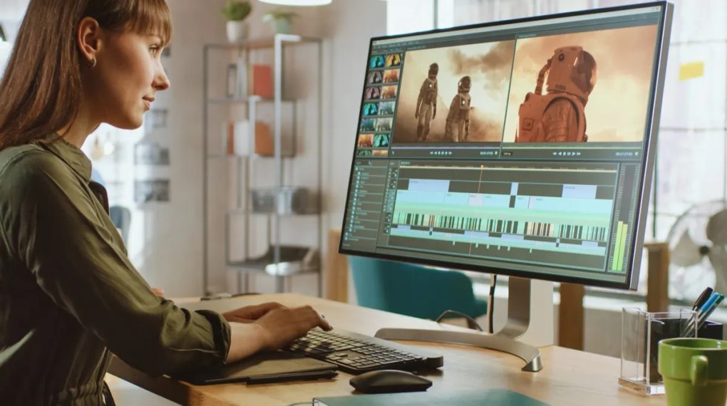 Maximizing Your Workspace with Dual Monitor with Stand for Video Editing