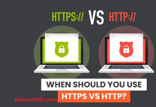 Use HTTPS- telecombit.com