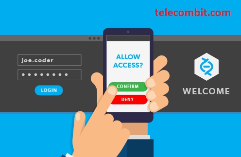 Use two-factor authentication (2FA)- telecombit.com