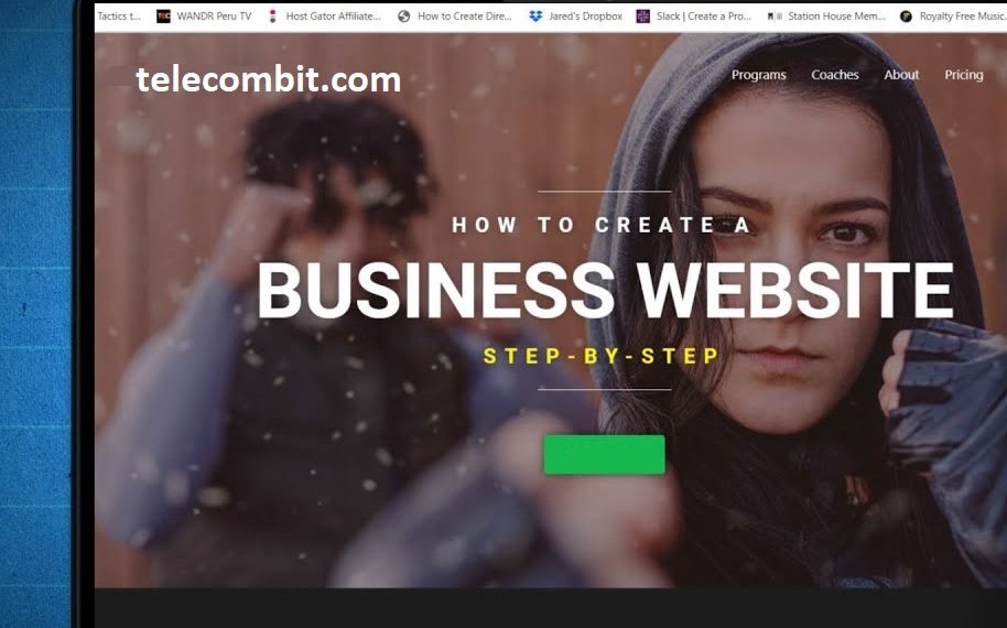 Build a Professional Website- telecombit.com