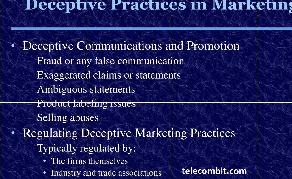 Deceptive Business Practices-telecombit.com