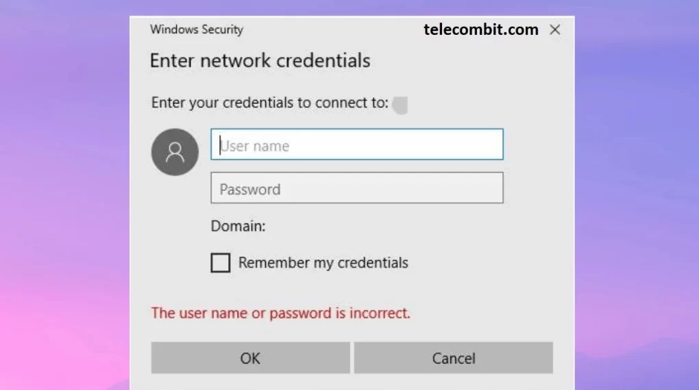 Entering Your Login Credentials-telecombit.com