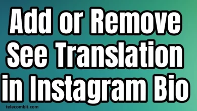 Photo of How to Remove “See Translation” on Instagram Bio