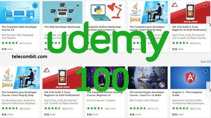 Top Most Trending Website Courses From Udemy