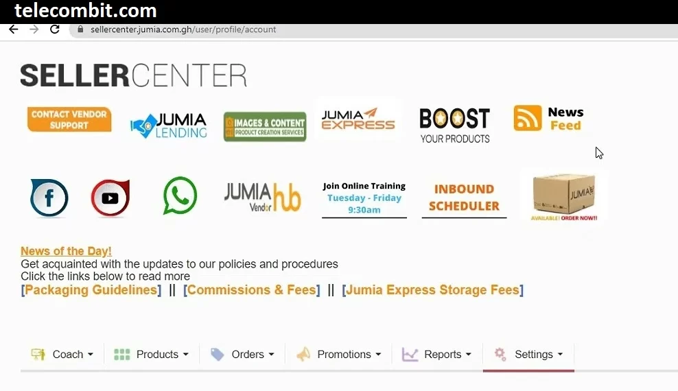 Understanding the Jumia Seller Center-telecombit.com