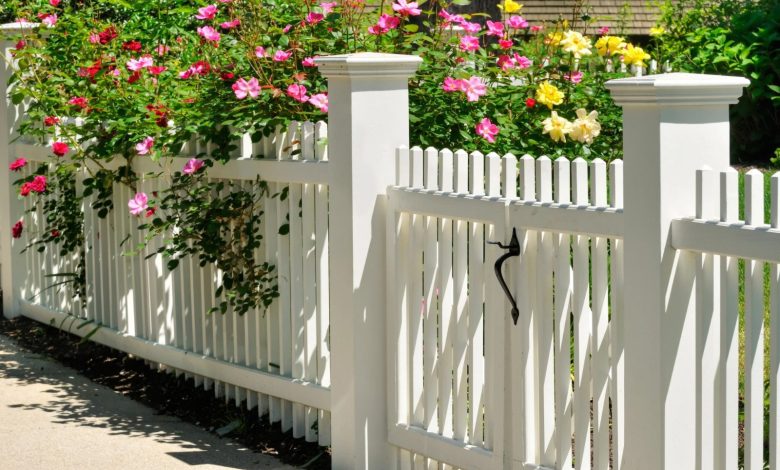 fence landscaping ideas