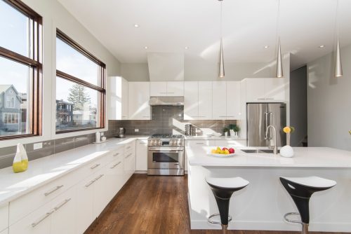 spotless kitchen