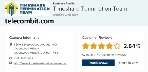 Online Reviews Of Timeshare Termination Team-telecombit.com