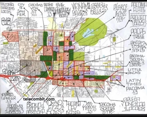 Mapping the LA Gang Landscape-telecombit.com