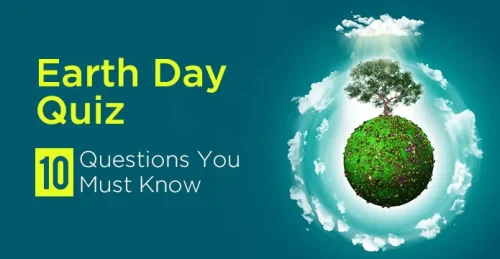 Answers to the Google Earth Day quiz:
