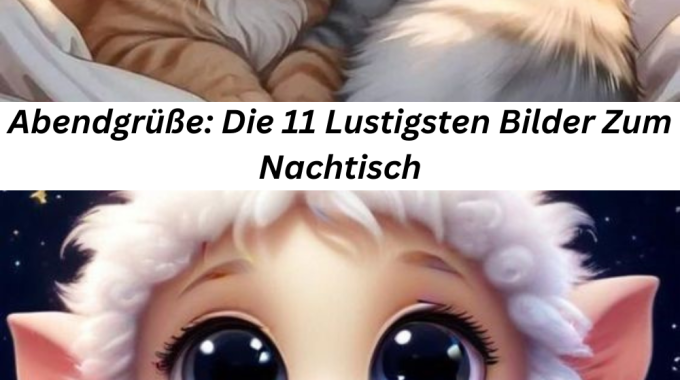 Abendgrüße: Die 11 Lustigsten Bilder Zum Nachtisch