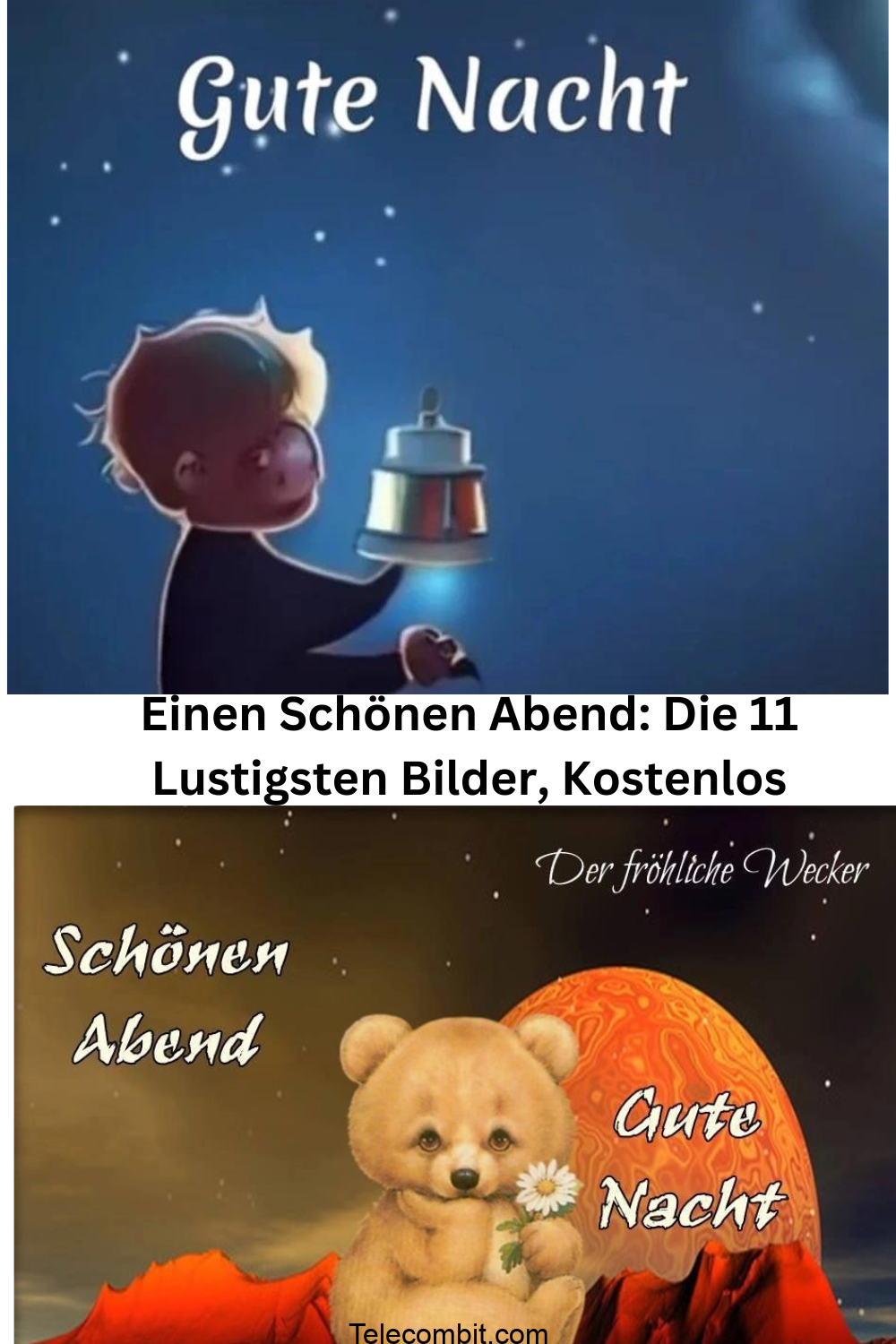 Habt einen schönen Abend